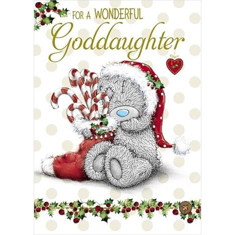 Wonderful Goddaughter Me to You Bear Christmas Card £1.79